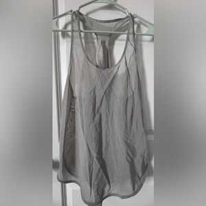 Lululemon Gray Women's Top Razorback